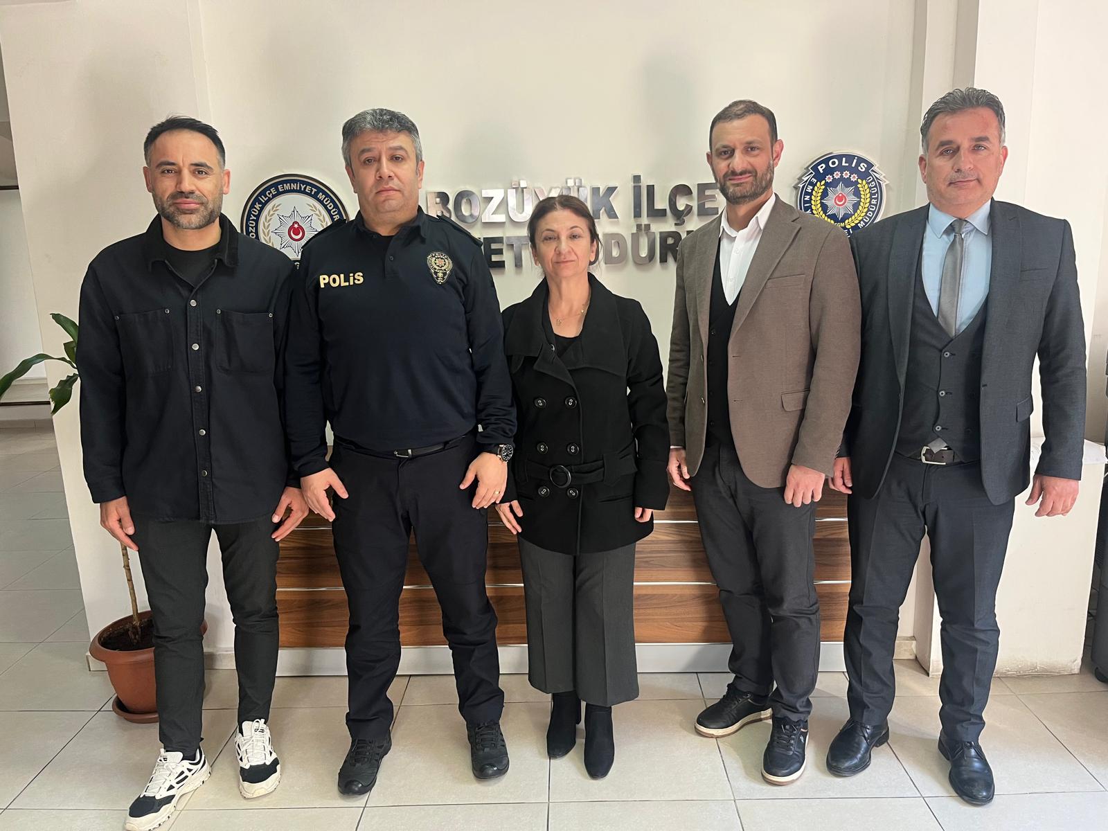 Dekanımızdan Bozüyük İlçe Emniyet Müdürlüğüne Ziyaret